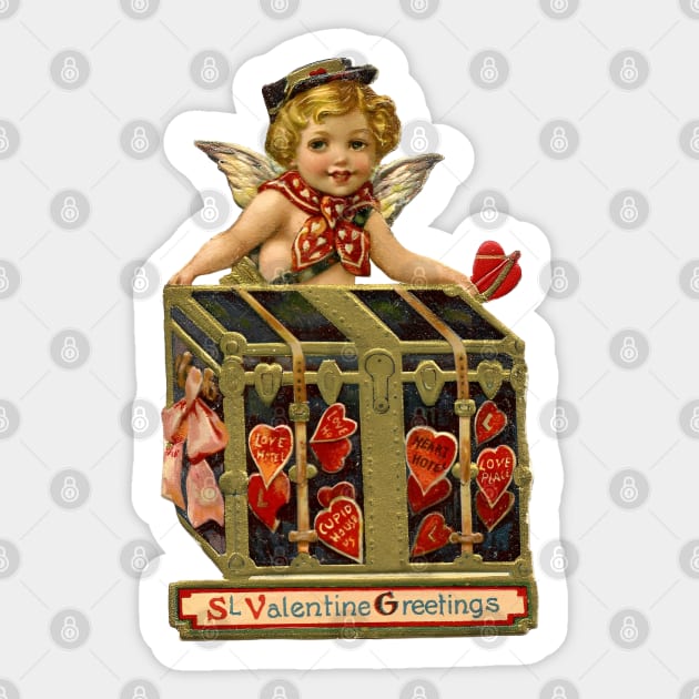 Valentine&amp;#39;s  Day Greetings Sticker by CozyCanvas